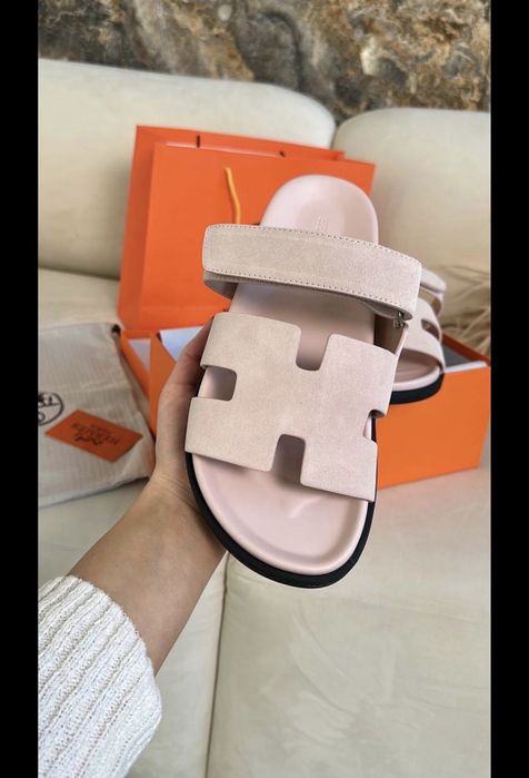 Жіночі шльопанці Hermes 37, 38, 39 розмір. такпі, босоножкі, капці