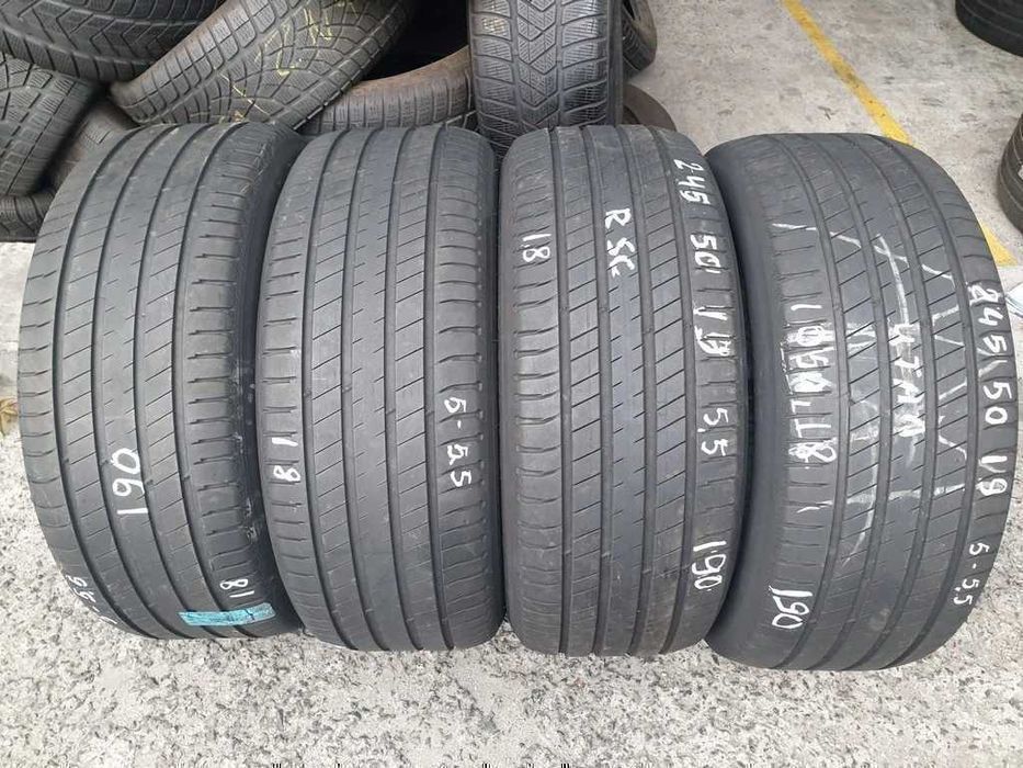 245/50 R19 RSC 105W Michelin LatitudeSport3 літо 4штуки шини б/у