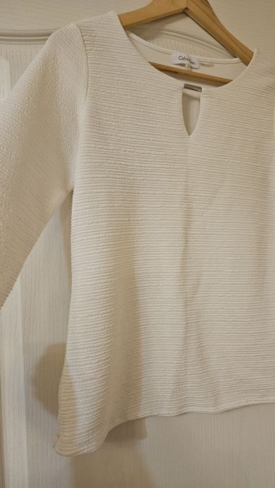 Bluzka Calvin Klein S ecru
