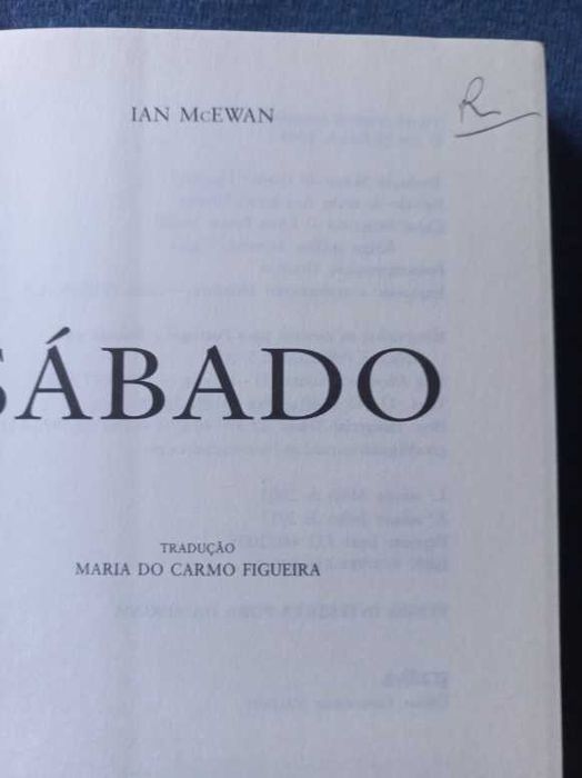 Sábado - Ian McEwan