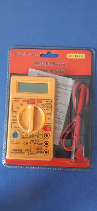 Multímetro Digital Wolf-Tools