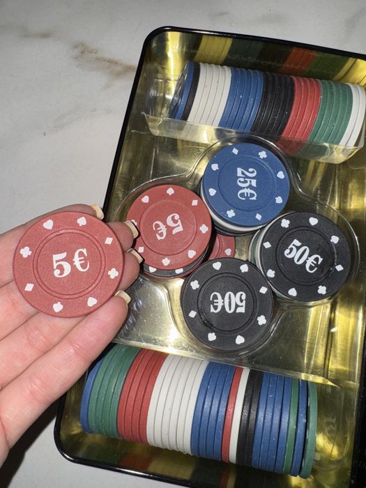 Набор для покера "Poker chips" (100 шт) фишки для покера