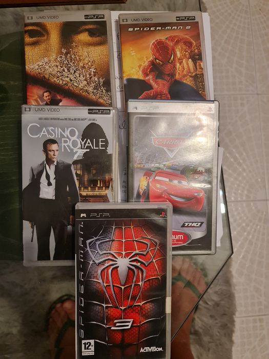Jogos da PSP 2 como novos
