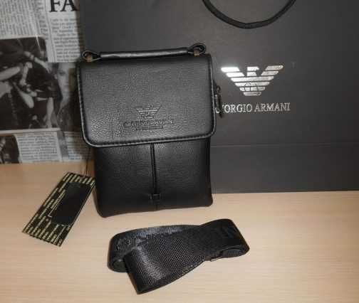 Emporio Armani  aktówka męska torba torebka, skóra 830-1
