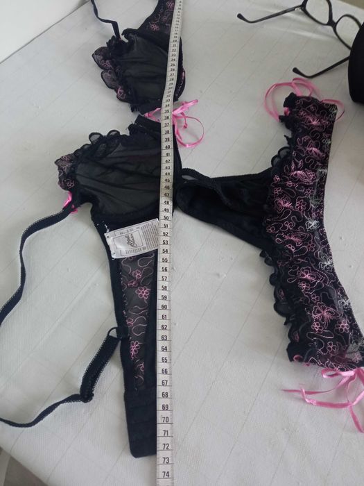 Cottelli Collection seksowny komplet koronkowy r 85B