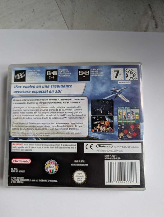 nintendo nds ds starfox command