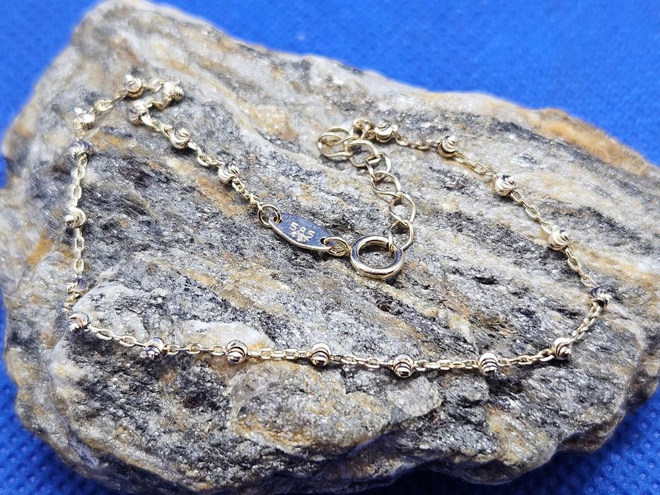 Złota Bransoletka 14K 1,14 gr