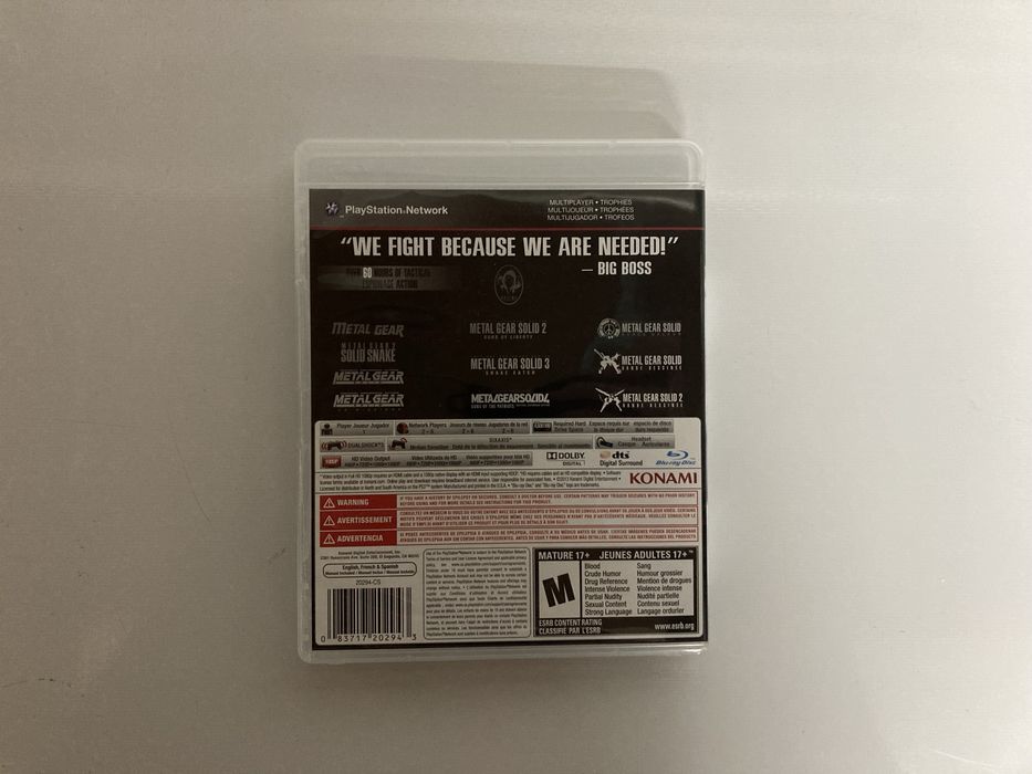 Metal Gear Solid The Legacy Collection