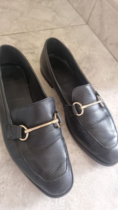 Mocassins em pele tam 36