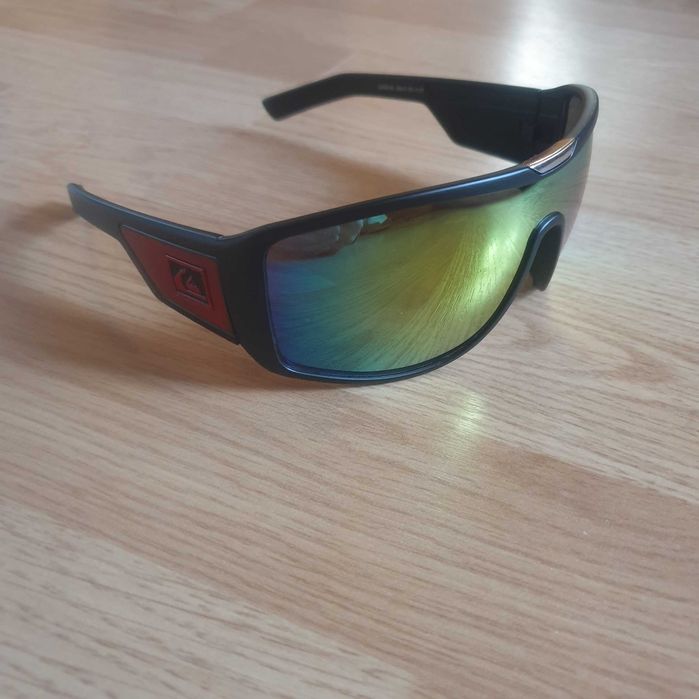 Quiksilver okulary przeciwsłoneczne orange pomarańczowe męskie nowe