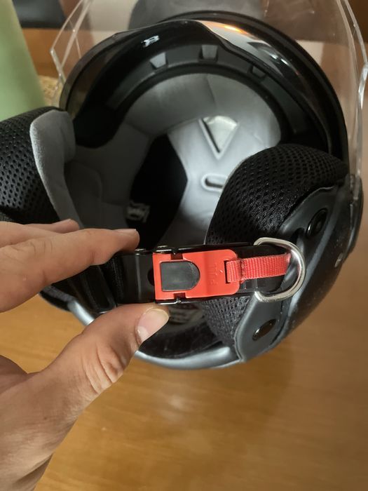 Capacete smk aberto com viseira interna