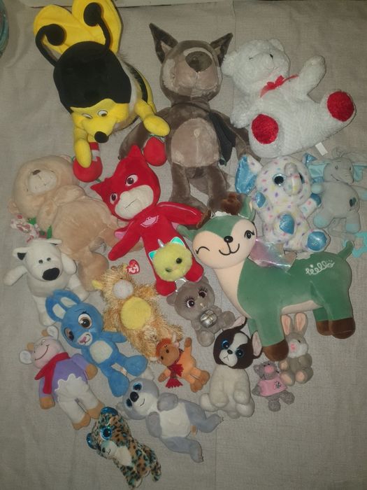 Киндери, іграшки глазастики TY, Барбі. Нові та бу