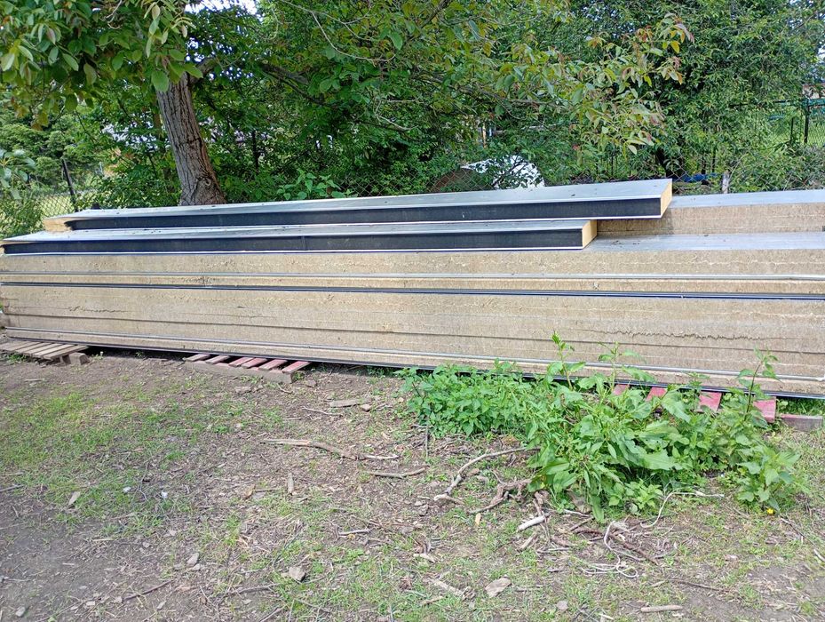 Płyta warstwowa 12cm wełna.