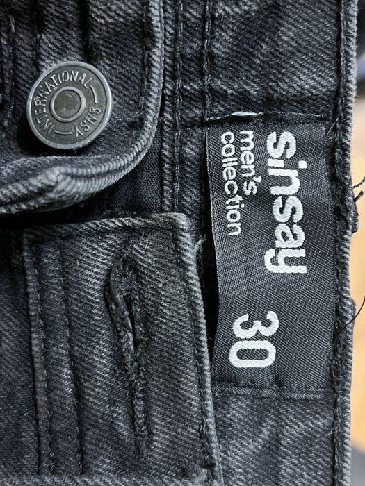 Джинси чоловічі Sinsay 30 розмір