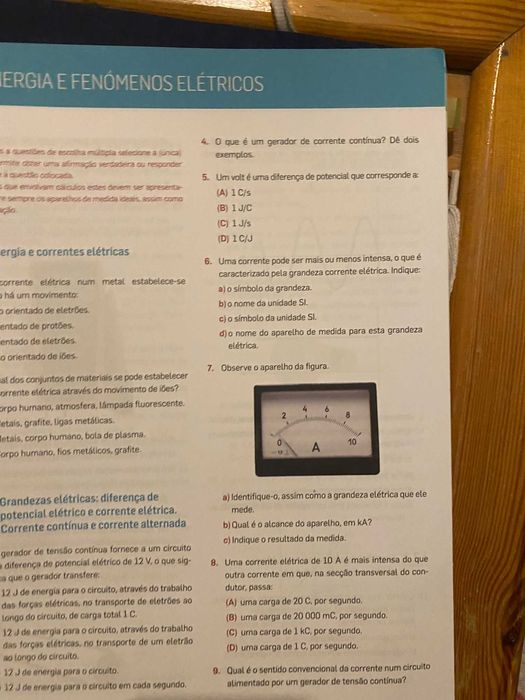 Novo 10 F | Manual e Caderno de Exercícios Física 10º Ano