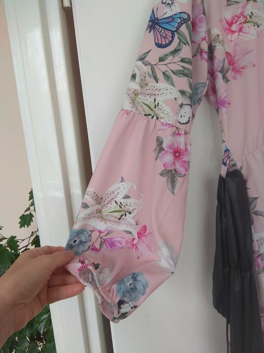 Sukienka długi rękaw wiosna