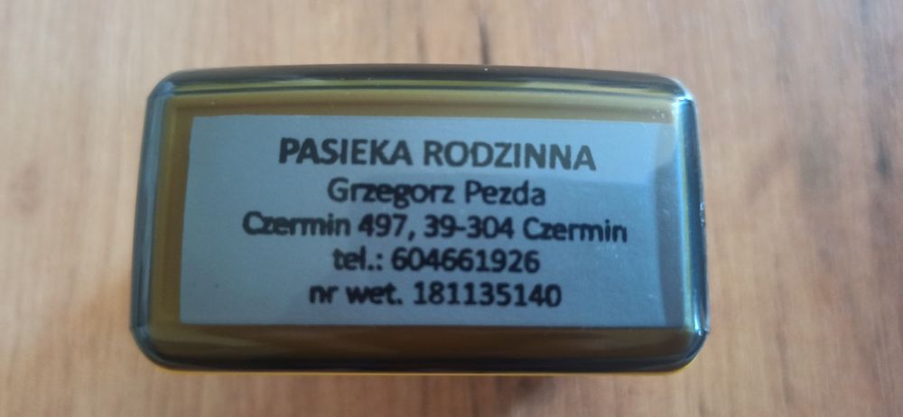 MIÓD z Rodzinnej Pasieki