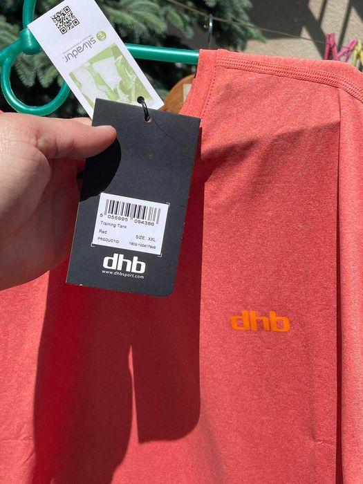 2шт Чоловічі майки для спорту бігу XXL DHB run apparel
