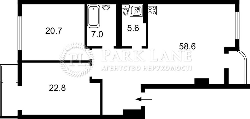 3-rooms apartment apartment by the address (area 118,4 m²) - Atlanta.ua - photo 2