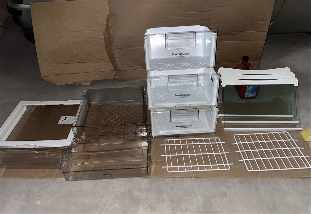 13 Acessórios do frigorifico combinado LG para o modelo GBB539PZCWS