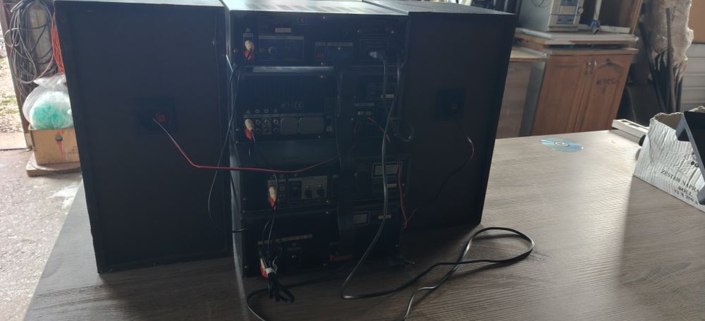 Sony EX880MD, wieża, retro, HiFi, auto, składanka, kolumny