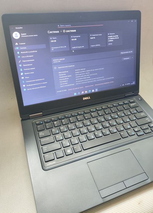 Ноутбук Dell Latitude 5480 i5-7300 HQ/8Гб DDR4/m.2 256Гб/14"