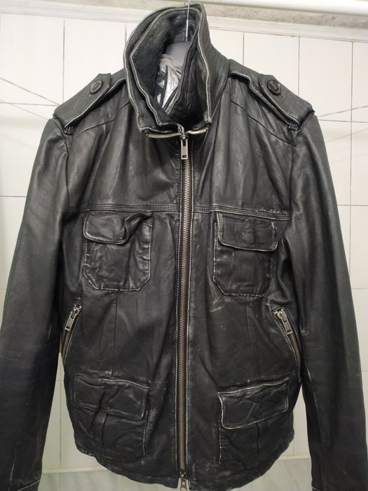 Кожаная куртка Superdry