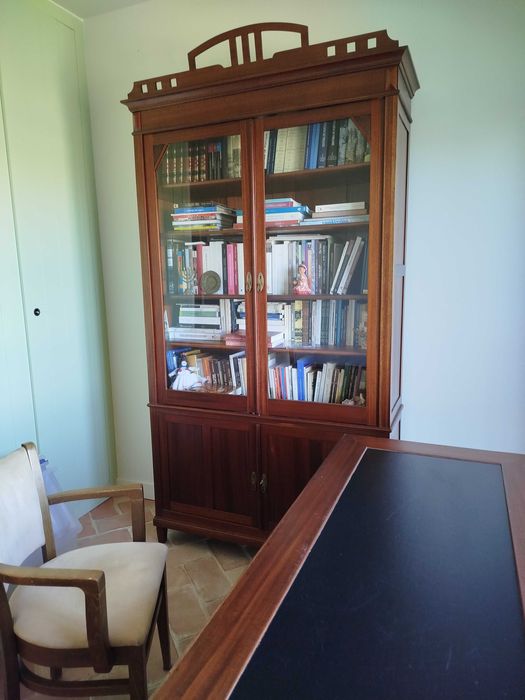 Livreiro Arte Nova Restaurado - Vinhático