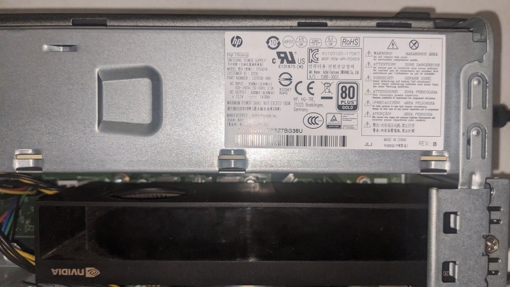 Ігровий Комп'ютер HP 290 G1 SFF 16Gb озу RTX A2000 low profile