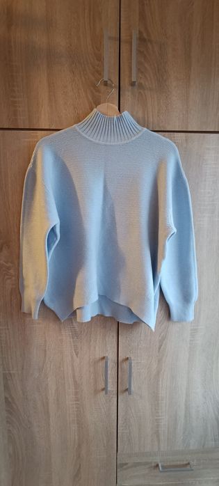 Nowy sweter półgolf jasnoniebieski Evis r. S/M