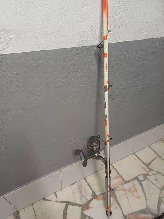 Cana Pesca CAPERLAN SetFiberGlassS220 + Carreto CAPERLAN M40.F.1