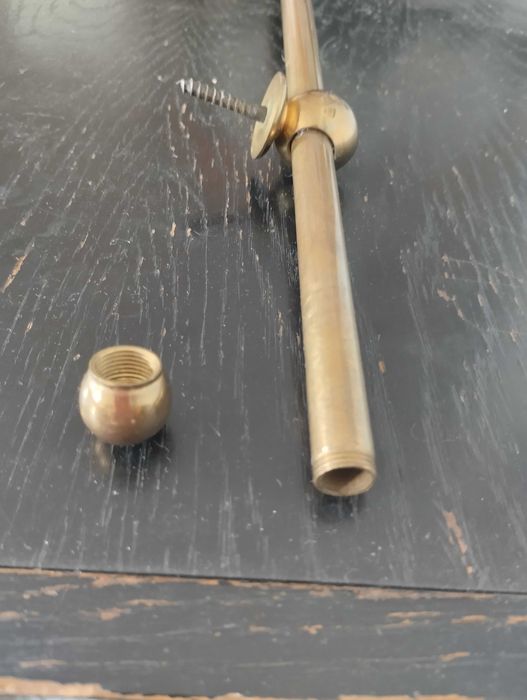 Drążek mosiężny do zasłon y