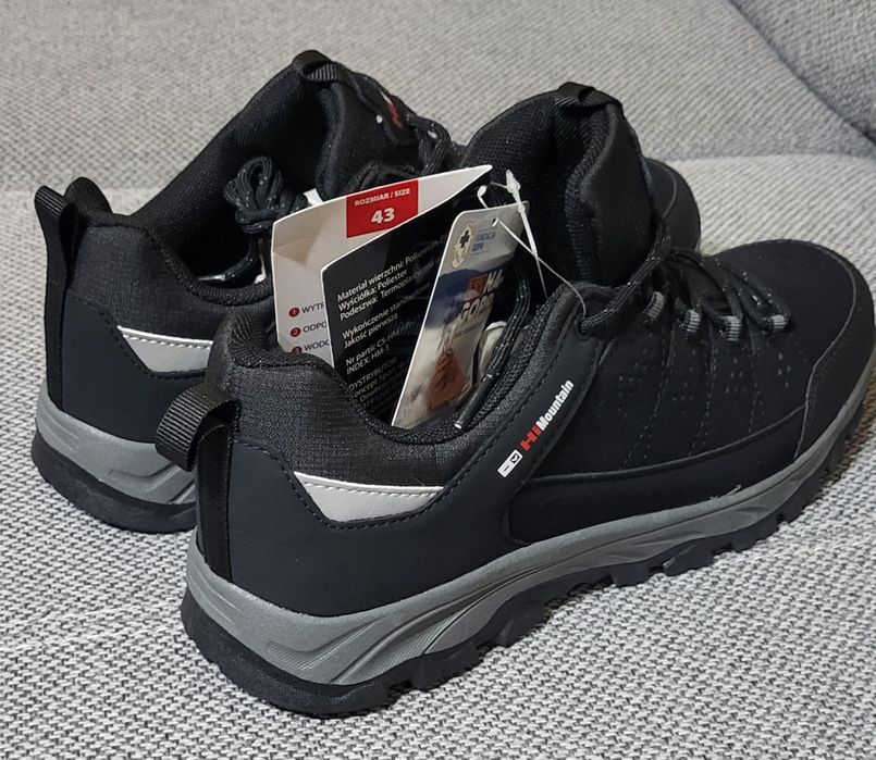 Nowe Buty męskie trekkingowe HiMountain 43 Wodoodporne