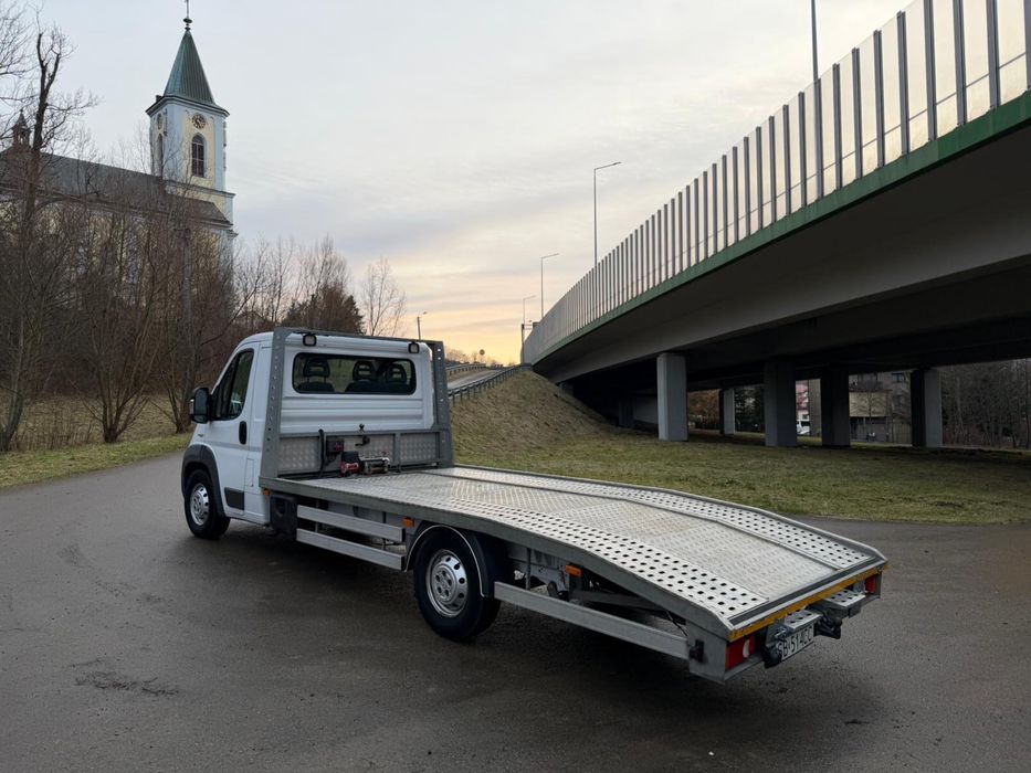 Fiat ducato 2.3  pomoc drogowa autolaweta led nawi