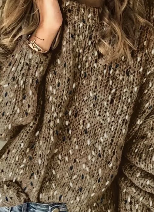 Camisola nova castanha