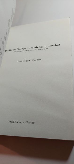 Bíblia da Seleção Brasileira de Futebol - Luís Miguel Pereira