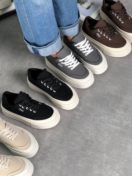 Кеди на потовщеній підошві