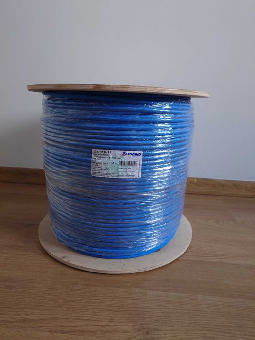 Kabel U/FTP Kat.6a, 4x2xAWG23/1, 500Mhz, LS0H, nieb., Dca