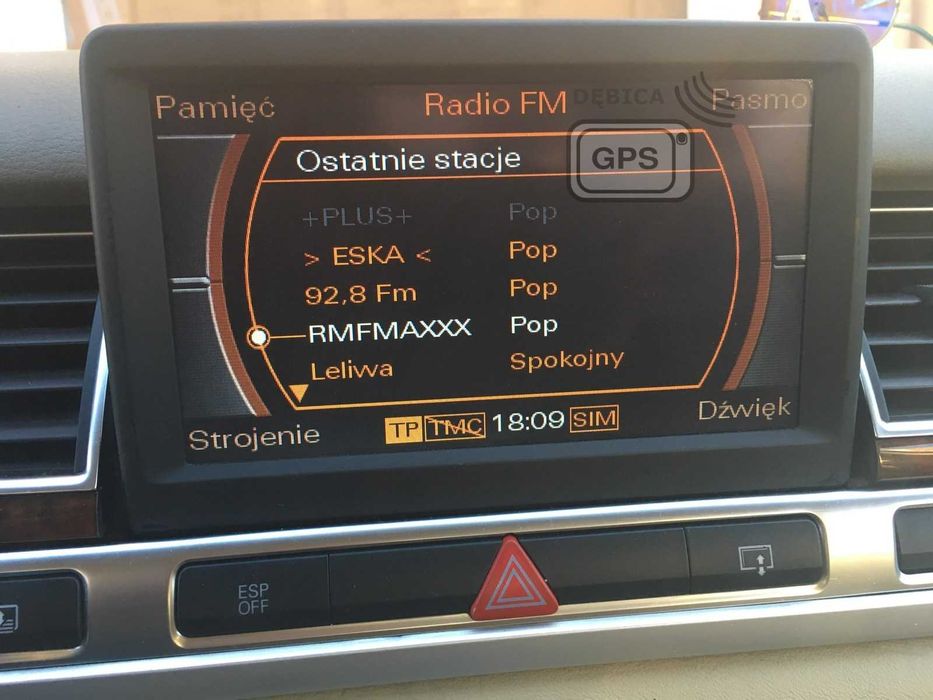 Naprawa Bootloader Audi MMI 2G 3G Polskie Menu A4 A5 A6 A7 A8 Q7 Q5