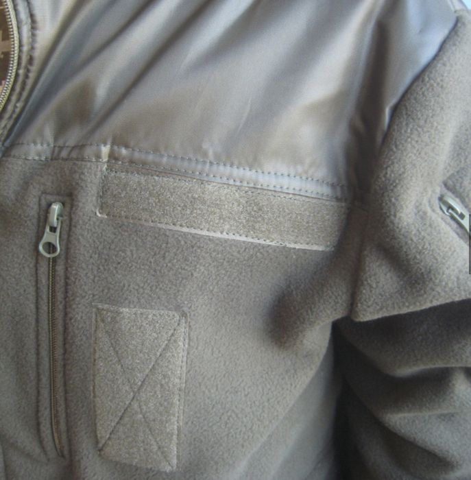 Куртка - кофта флісова тактична олива / хакі