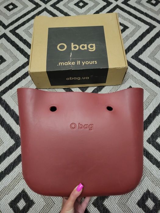 Оригінал o bag classic obag сумка жіноча женская бордо