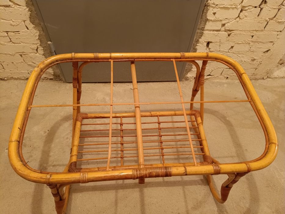 Stolik ratanowy ogrodowy( bez szyby)