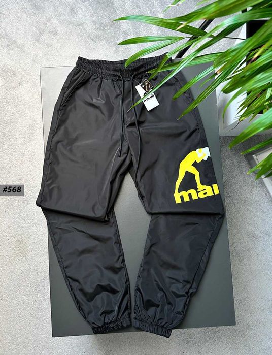 Чорні Штани MANTO GoreTex — Мужские Нейлоновые Штаны МАНТО ГорТекс