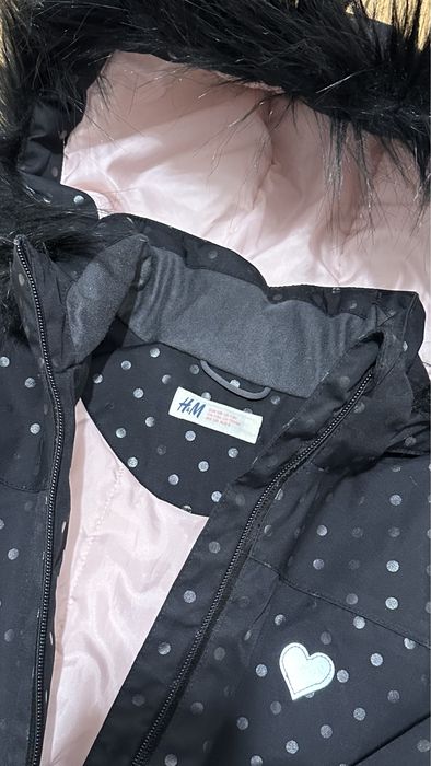 Kombinezon H&M roz 128 7-8lat
