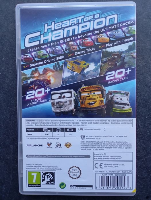 Jogo Cars Drive to Win Nintendo Switch