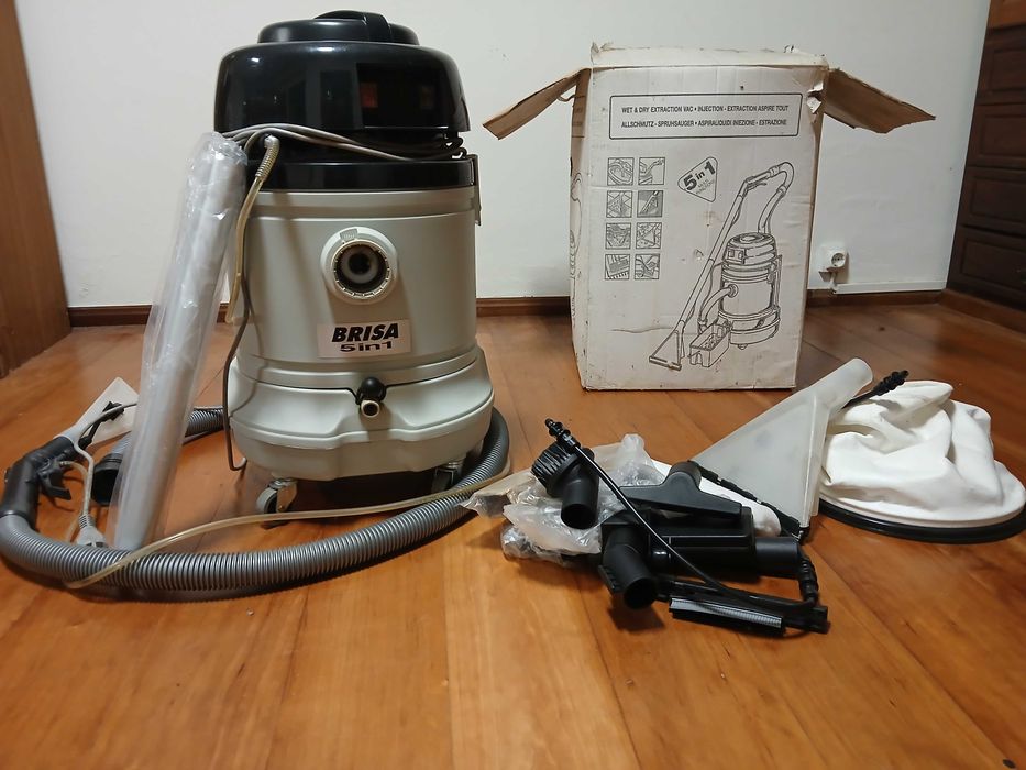 BRISA LARS 1300 – Aspirador Profissional Multifuncional 5 em 1 – Wet & Dry / Injeção-Extração