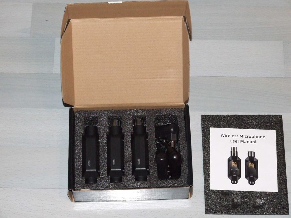 Nowe 2 nadajniki UHF mikrofononowo-instrumentalne z odbiornikiem