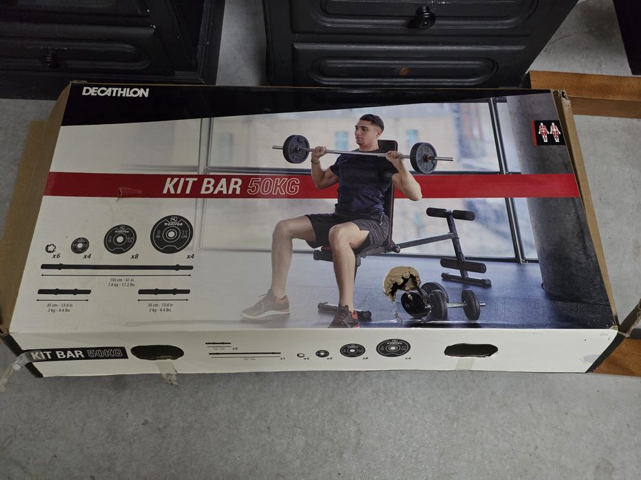 Conjunto Musculação 50 KG