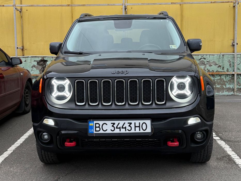 Jeep Renegade Trailhawk 2015, 2.4 (ціла безпека, лінзи, колонки JBL)