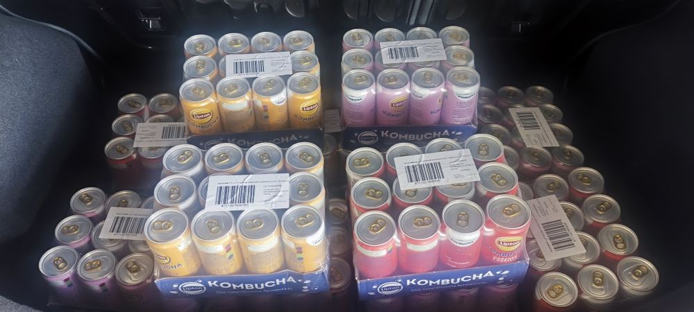 Kombucha Lipton ice tea
